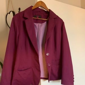 Plum Blazer 2x